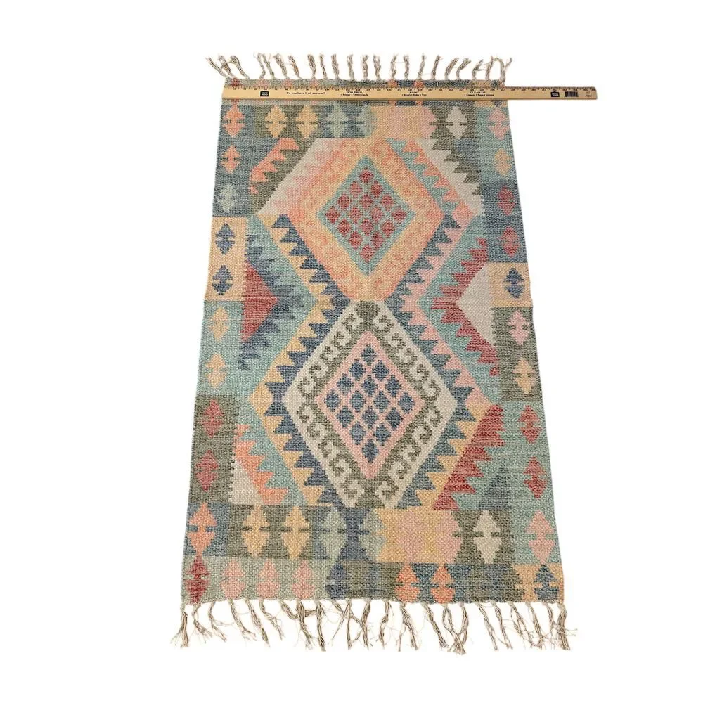 Geometric Patterned Area Rug - Multicolor - Picture 1 of 5